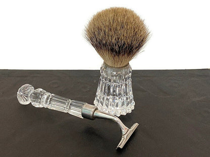 Vintage Waterford Crystal Shaving Set - Duckwells