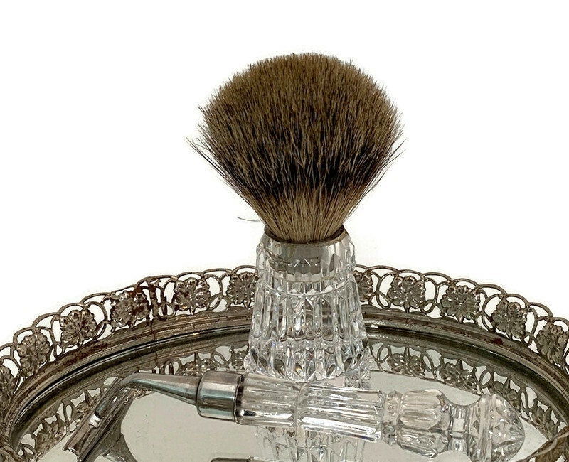 Vintage Waterford Crystal Shaving Set - Duckwells