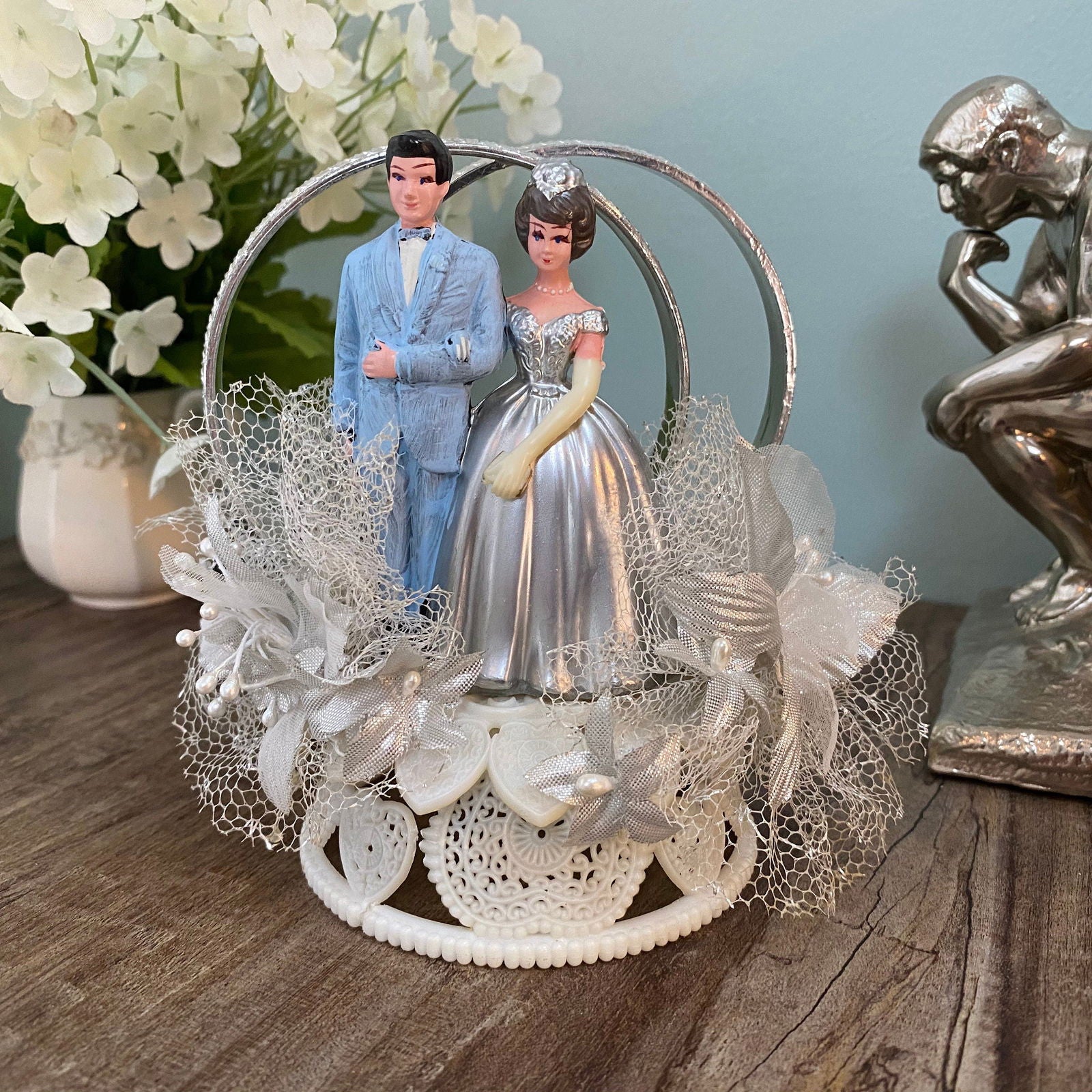 Vintage Wedding Cake Topper by Wilton - Duckwells