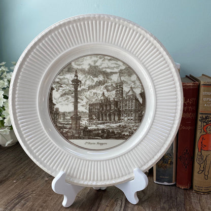 Vintage Wedgwood Piranesi Plate - Sta Maria Maggiore - Duckwells