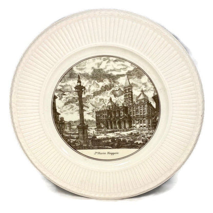 Vintage Wedgwood Piranesi Plate - Sta Maria Maggiore - Duckwells