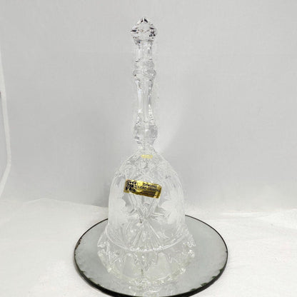 Vintage Western Germany Crystal Bell - Duckwells