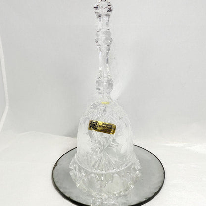 Vintage Western Germany Crystal Bell - Duckwells