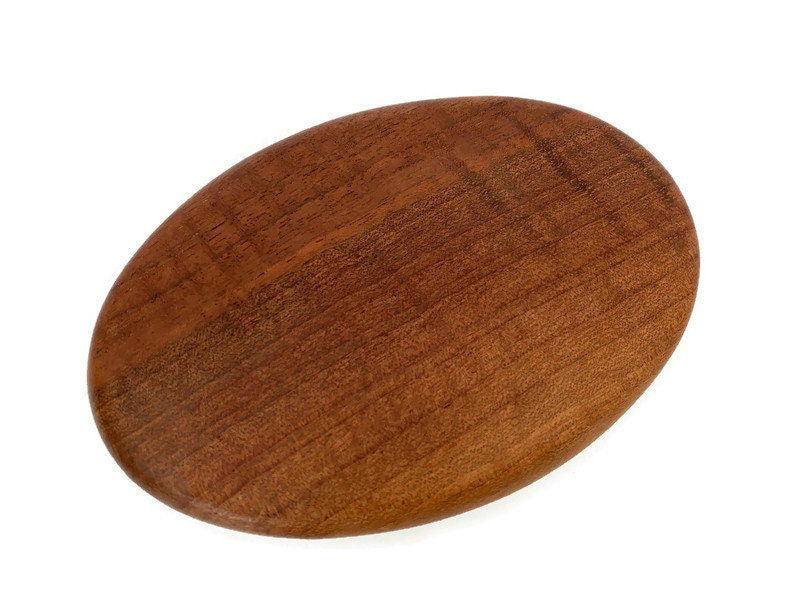 Vintage Wood Jewel Box with Beveled Mirror - Duckwells