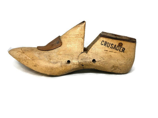 Vintage Wood Shoe Mold - Duckwells