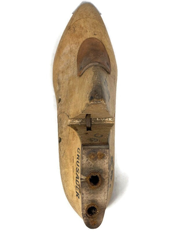 Vintage Wood Shoe Mold - Duckwells