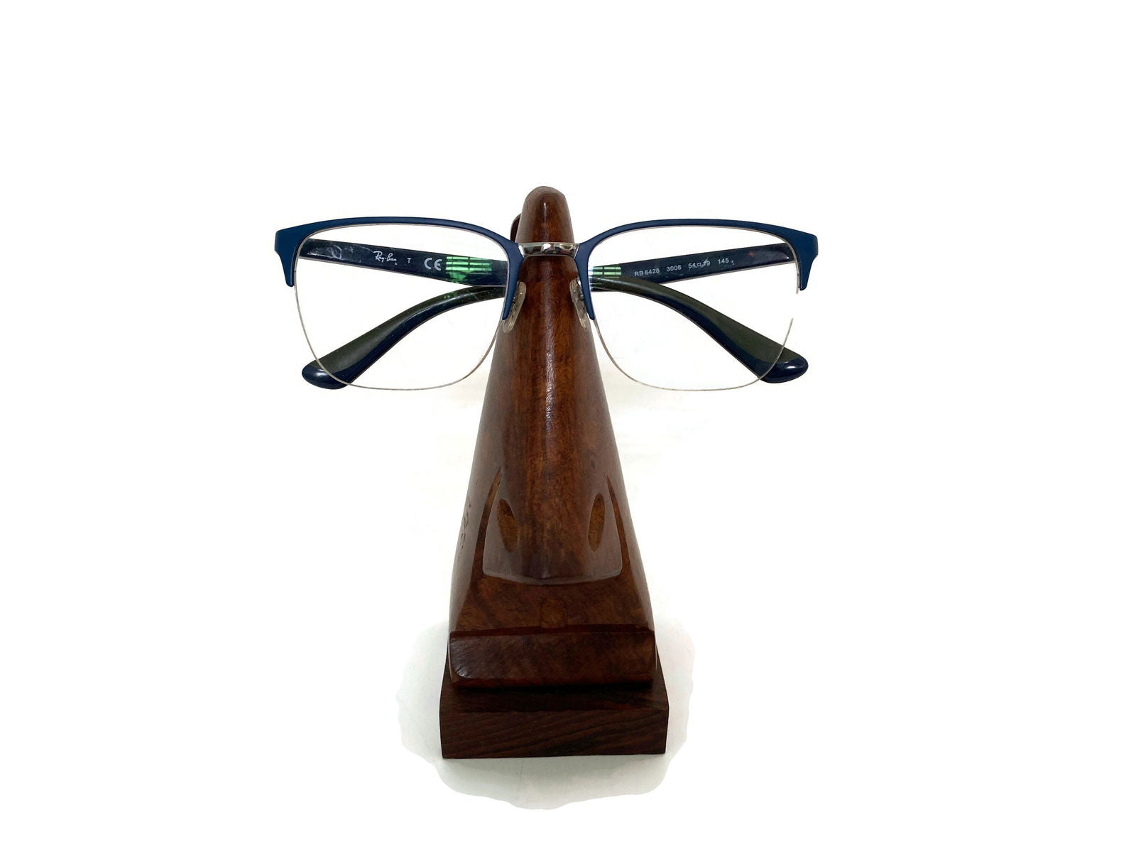 Vintage Wood Tiki Eyeglass Holder - Duckwells