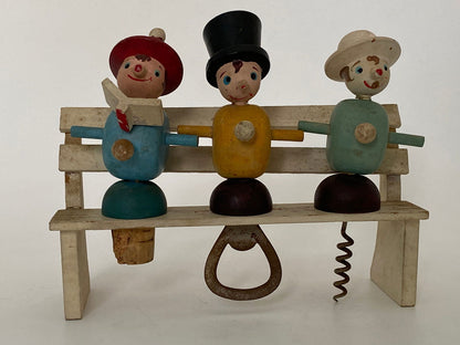 Vintage Wooden Barware Set - Duckwells