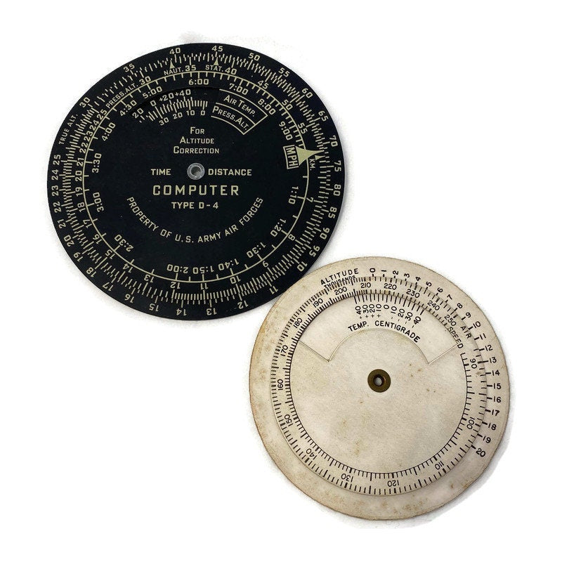 Vintage World War II US Army Forces  Navigational Aids - Duckwells