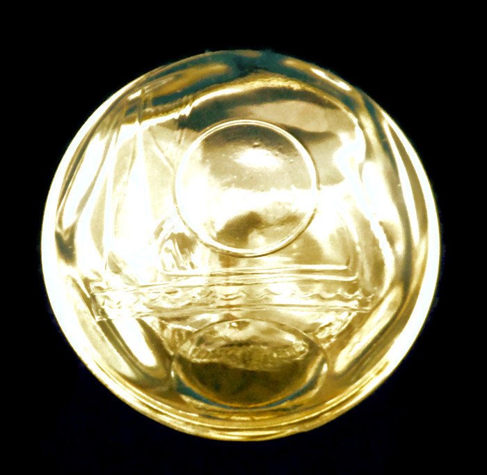 Vintage 1939 New York World's Fair Glass Bank - Duckwells