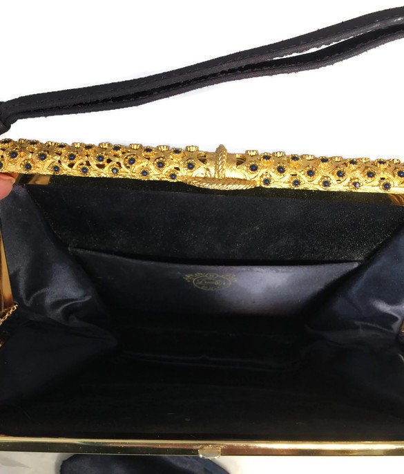 Vintage Black Purse by L and M