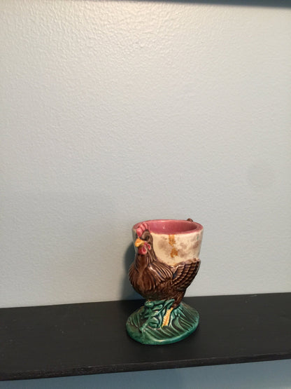 Vintage Egg Cup, Ceramic Chicken - Duckwells