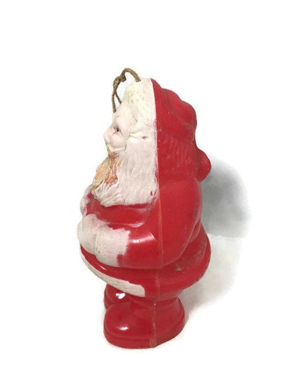 1950s Plastic Santa Christmas Ornament - Duckwells