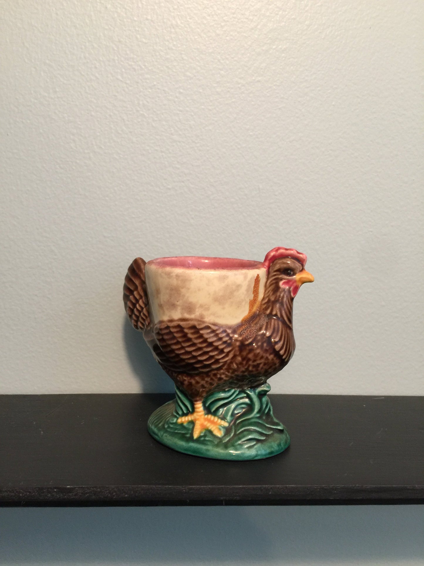 Vintage Egg Cup, Ceramic Chicken - Duckwells