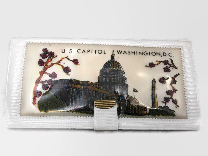 Vintage Washington DC Souvenir Wallet - Duckwells