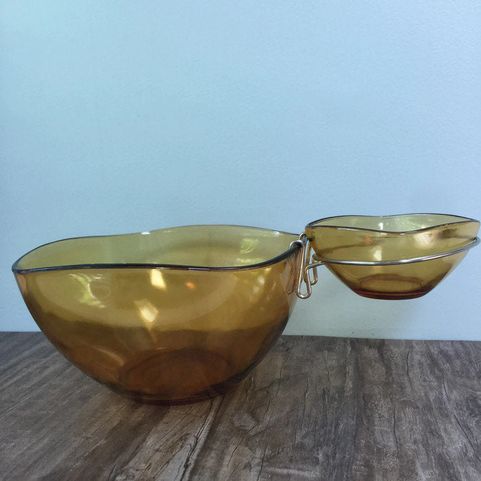 Mid Century Chip and Dip Set - Duckwells