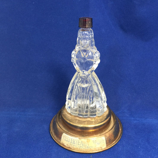 Vintage Southern Belle Glass Bottle - Duckwells