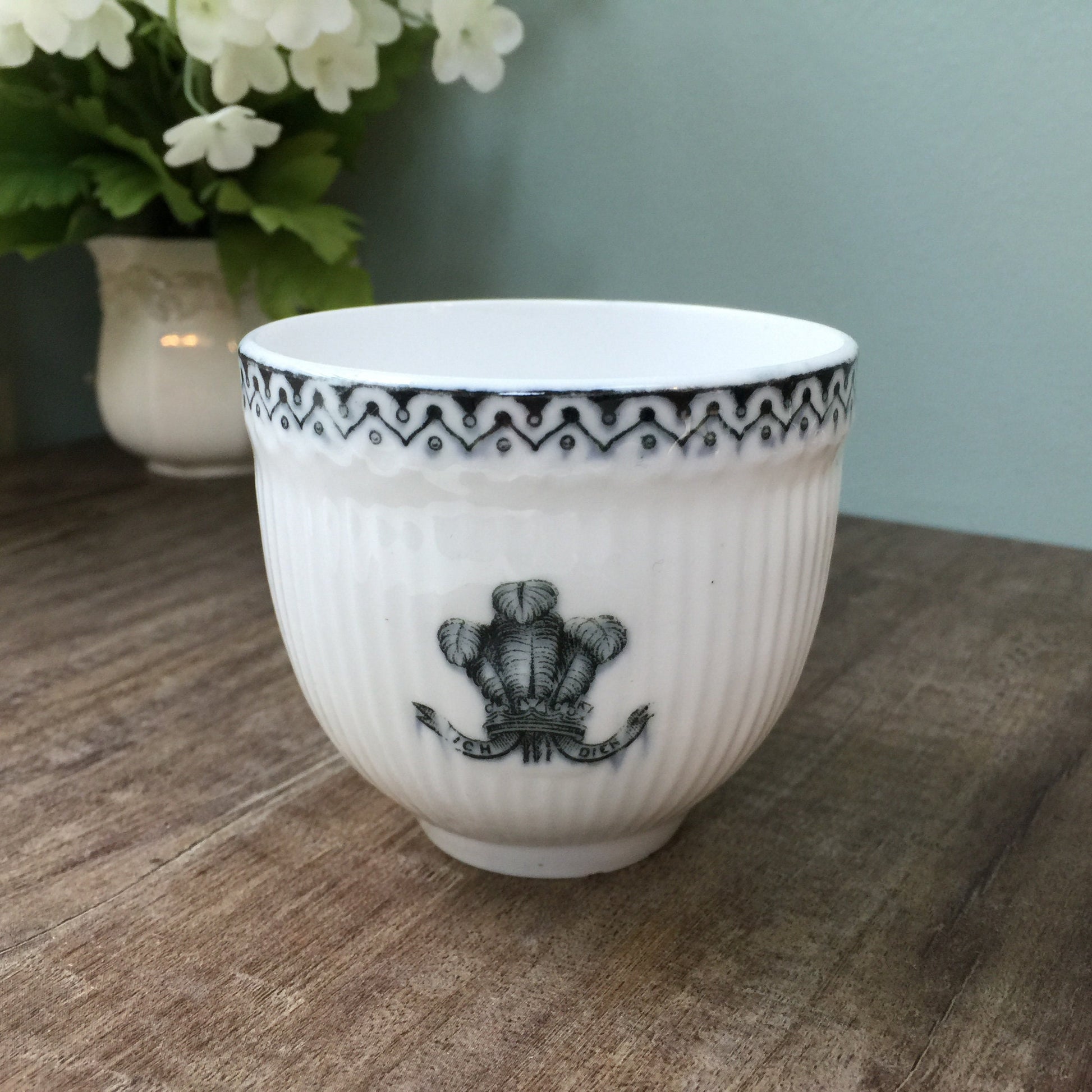 Antique English Royalty Cup, Prince and Princess - Duckwells