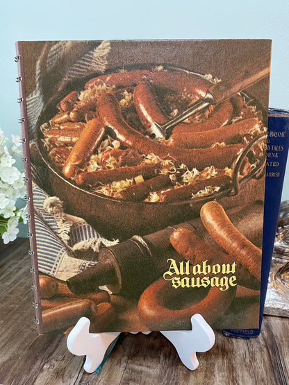 Vintage Cookbook, All About Sausage, 1973 Oscar Meyer