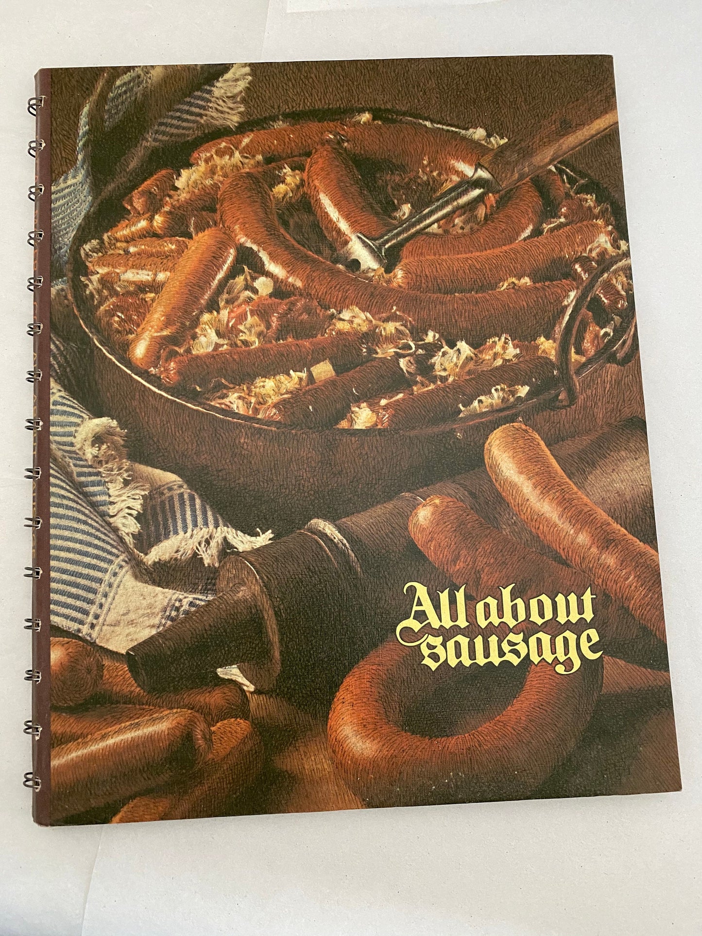 Vintage Cookbook, All About Sausage, 1973 Oscar Meyer