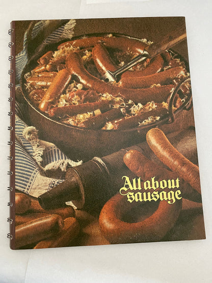 Vintage Cookbook, All About Sausage, 1973 Oscar Meyer