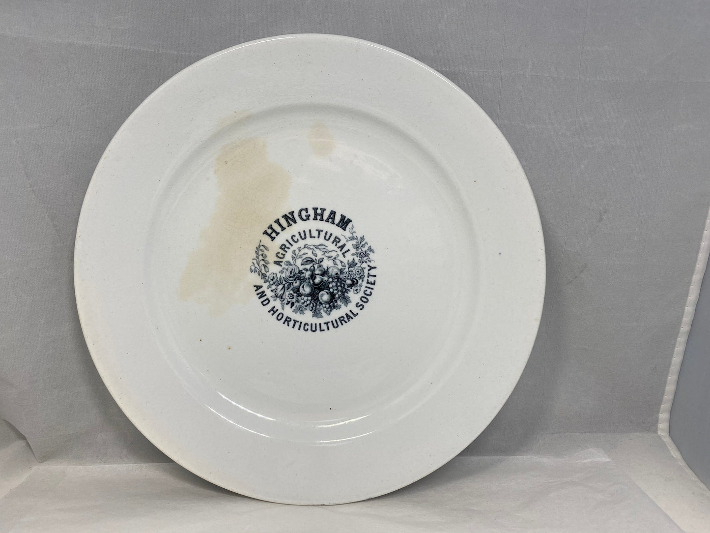 Antique Hingham Massachusetts Plate