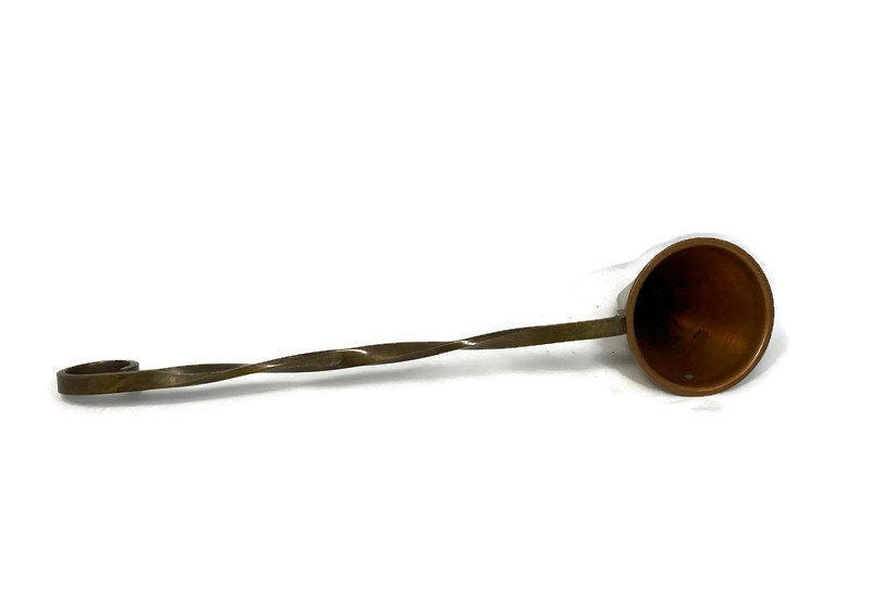 Vintage Copper and Brass Candle Snuffer