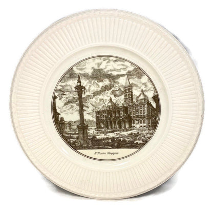 Vintage Wedgwood Piranesi Plate - Sta Maria Maggiore