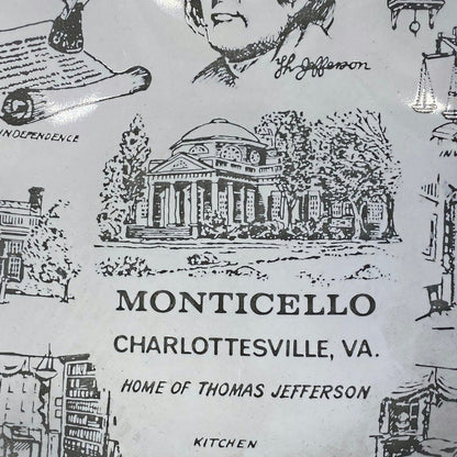 Midcentury Monticello Glass Dish - Houze Art