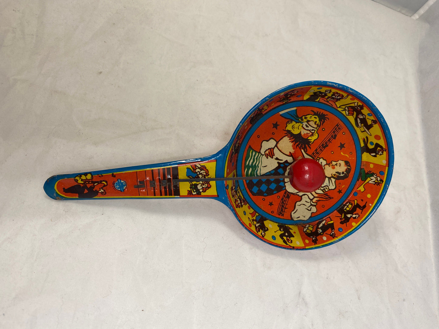 Vintage Tin Litho Noisemaker New Year's Eve Party