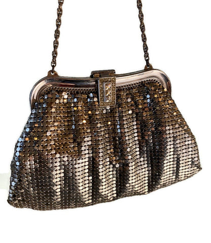 Whiting and Davis Silver Metal Mesh Coin Purse