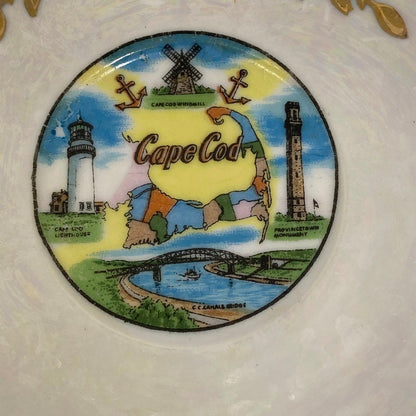 Vintage Cape Cod, Massachusetts Souvenir Teacup and Saucer