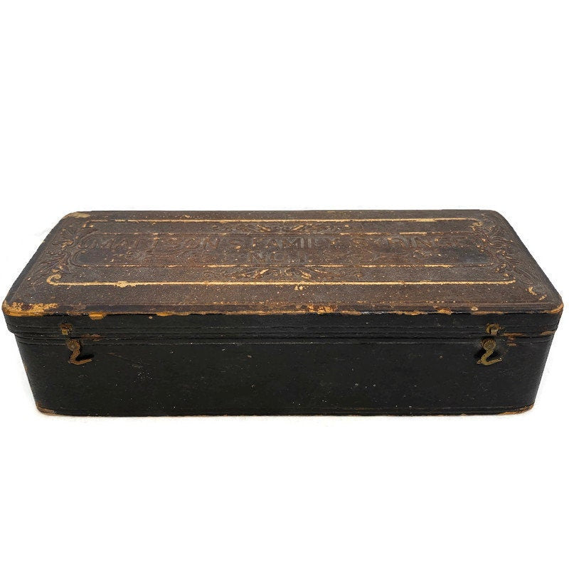 Antique Advertising Box, Mattson Family Syringes