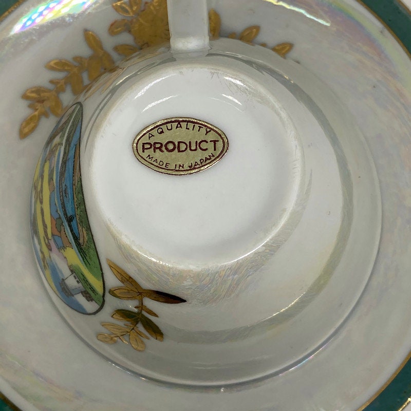 Vintage Cape Cod, Massachusetts Souvenir Teacup and Saucer