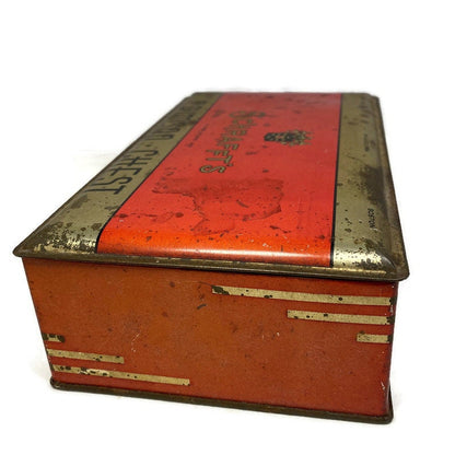 Vintage Schrafft's Metal Candy Box
