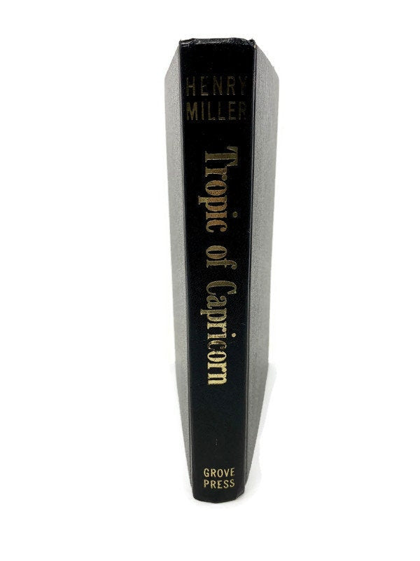 Vintage Book, Tropic of Capricorn by Henry Miller, First American Edition