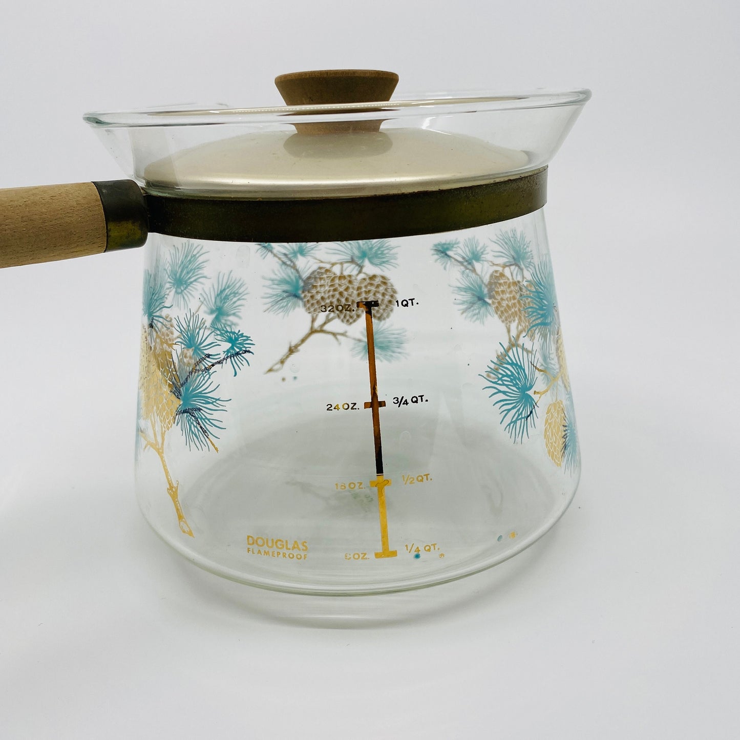 Midcentury Glass Pot by Douglas Flameproof