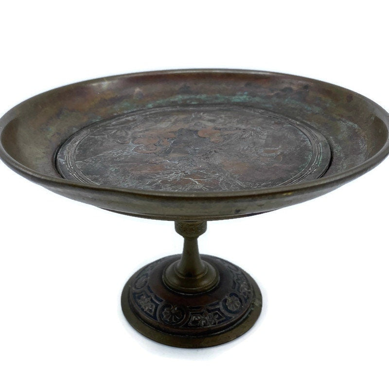 Antique French Bronze Tazza Musee du Louvre