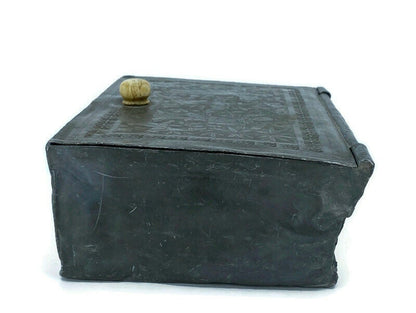 Antique Japanese Pewter Box