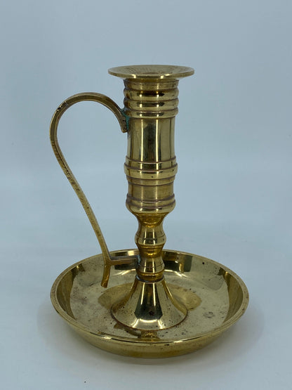 Vintage Brass Candle Holder, Home Decor Accent