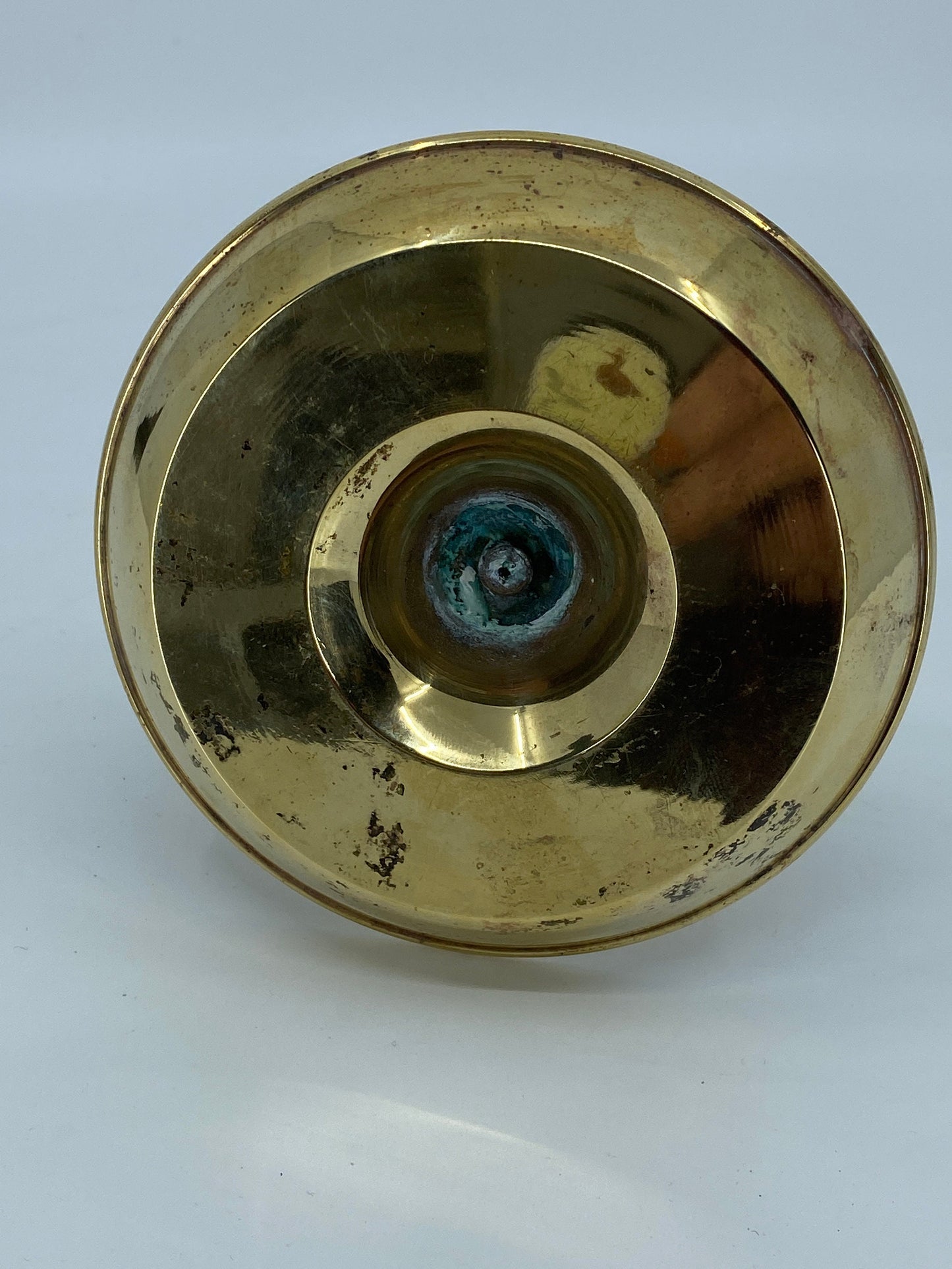Vintage Brass Candle Holder, Home Decor Accent