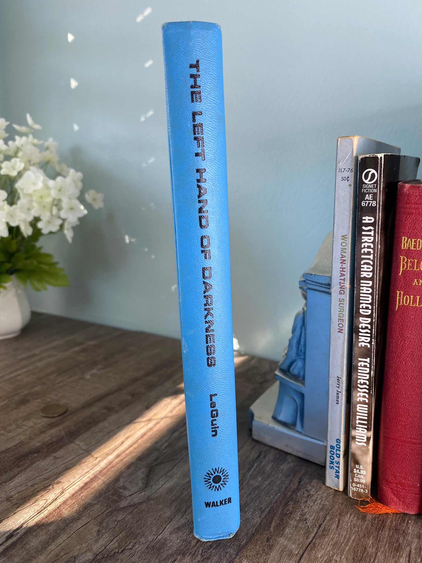 Vintage First Edition Book, The Left Hand of Darkeness by Ursula K. Leguin