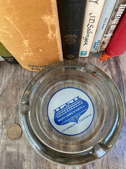 Vintage Mayflower Hotel Ashtray, Los Angeles, California at Duckwells