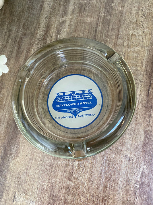 Vintage Mayflower Hotel Ashtray, Los Angeles, California at Duckwells