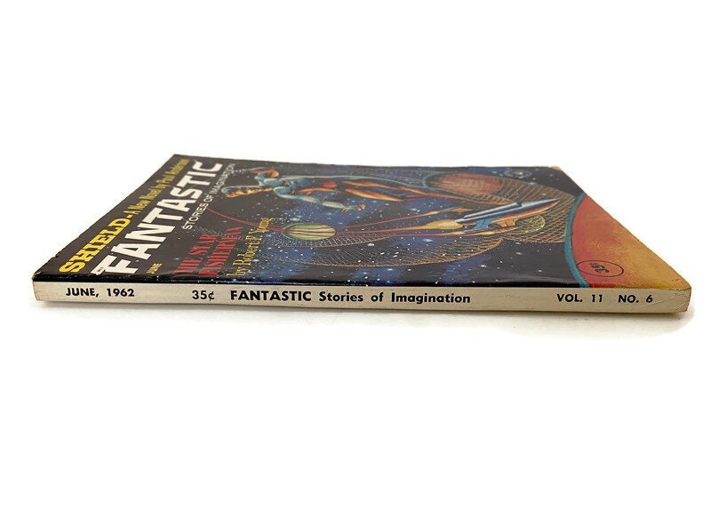 Midcentury Fantastic Stories of Imagination Magazine, June 1962