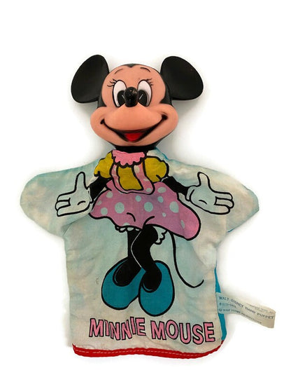 Vintage 1950s Minnie Mouse Hand Puppet