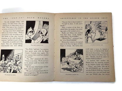 1935 Pop Up Book, Buck Rogers Strange Adventures in the Spider Ship