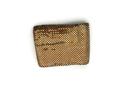 Vintage Whiting & Davis Gold Metal Mesh Wallet