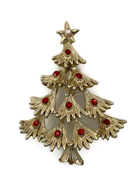 Vintage Christmas Tree Pin by Gerry's