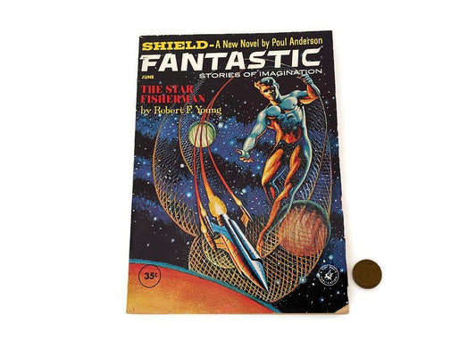 Midcentury Fantastic Stories of Imagination Magazine, June 1962